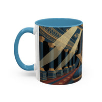 Premium Ready to Go Accent Coffee Mug | Unique Gift for Freemasons, Rituals, Collectibles, Home Decor, Coffee Lover's Item - Masonic Mugs