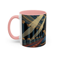 Premium Ready to Go Accent Coffee Mug | Unique Gift for Freemasons, Rituals, Collectibles, Home Decor, Coffee Lover's Item - Masonic Mugs