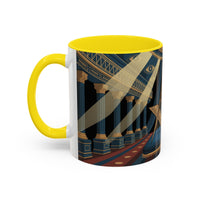 Premium Ready to Go Accent Coffee Mug | Unique Gift for Freemasons, Rituals, Collectibles, Home Decor, Coffee Lover's Item - Masonic Mugs