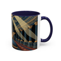 Premium Ready to Go Accent Coffee Mug | Unique Gift for Freemasons, Rituals, Collectibles, Home Decor, Coffee Lover's Item - Masonic Mugs
