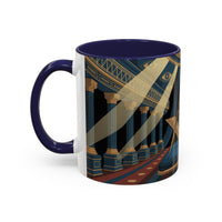 Premium Ready to Go Accent Coffee Mug | Unique Gift for Freemasons, Rituals, Collectibles, Home Decor, Coffee Lover's Item - Masonic Mugs