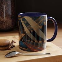 Premium Ready to Go Accent Coffee Mug | Unique Gift for Freemasons, Rituals, Collectibles, Home Decor, Coffee Lover's Item - Masonic Mugs
