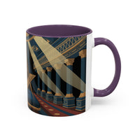Premium Ready to Go Accent Coffee Mug | Unique Gift for Freemasons, Rituals, Collectibles, Home Decor, Coffee Lover's Item - Masonic Mugs