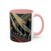 Premium Ready to Go Accent Coffee Mug | Unique Gift for Freemasons, Rituals, Collectibles, Home Decor, Coffee Lover's Item - Masonic Mugs