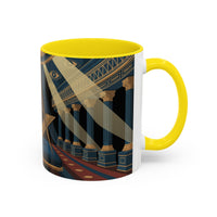 Premium Ready to Go Accent Coffee Mug | Unique Gift for Freemasons, Rituals, Collectibles, Home Decor, Coffee Lover's Item - Masonic Mugs
