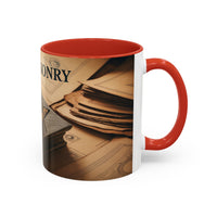 Premium Ready to Go Accent Coffee Mug | Unique Gift for Masons, Coffee Lovers, Home Decor, Spirituality, and Ceremonial Use - Masonic Mugs