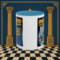 Premium Ready to Go Freemason Design | Accent Coloured 11oz Mug | Inner Guard's Moment | Inner Guard - Masonic Mugs