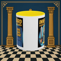 Premium Ready to Go Freemason Design | Accent Coloured 11oz Mug | Inner Guard's Moment | Inner Guard - Masonic Mugs