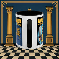 Premium Ready to Go Freemason Design | Accent Coloured 11oz Mug | Inner Guard's Moment | Inner Guard - Masonic Mugs