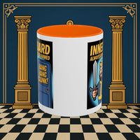 Premium Ready to Go Freemason Design | Accent Coloured 11oz Mug | Inner Guard's Moment | Inner Guard - Masonic Mugs