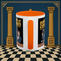 Premium Ready to Go Freemason Design | Accent Coloured 11oz Mug | Toastmaster's Triumph | Director of Ceremonies - Masonic Mugs