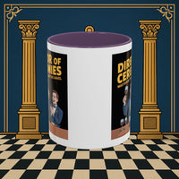 Premium Ready to Go Freemason Design | Accent Coloured 11oz Mug | Toastmaster's Triumph | Director of Ceremonies - Masonic Mugs