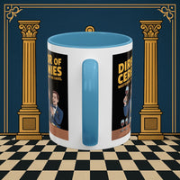 Premium Ready to Go Freemason Design | Accent Coloured 11oz Mug | Toastmaster's Triumph | Director of Ceremonies - Masonic Mugs