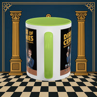 Premium Ready to Go Freemason Design | Accent Coloured 11oz Mug | Toastmaster's Triumph | Director of Ceremonies - Masonic Mugs