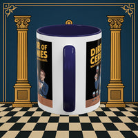 Premium Ready to Go Freemason Design | Accent Coloured 11oz Mug | Toastmaster's Triumph | Director of Ceremonies - Masonic Mugs