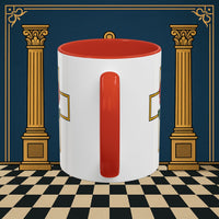Premium Ready to Go Freemason Design | Crimson Cross | Rose Croix - Masonic Mugs