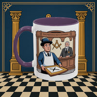 Premium Ready to Go Freemason Design | Entered Apprentice Every Apprentice Starts Somewhere - Masonic Mugs