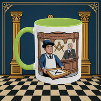 Premium Ready to Go Freemason Design | Entered Apprentice Every Apprentice Starts Somewhere - Masonic Mugs