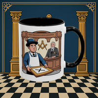 Premium Ready to Go Freemason Design | Entered Apprentice Every Apprentice Starts Somewhere - Masonic Mugs