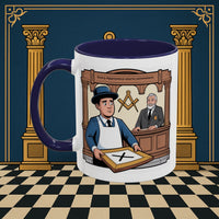 Premium Ready to Go Freemason Design | Entered Apprentice Every Apprentice Starts Somewhere - Masonic Mugs