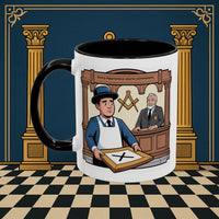 Premium Ready to Go Freemason Design | Entered Apprentice Every Apprentice Starts Somewhere - Masonic Mugs