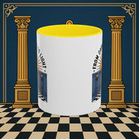 Premium Ready to Go Freemason Design | Entered Apprentice From Darkness to Light - Masonic Mugs