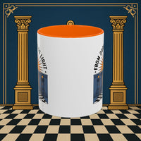 Premium Ready to Go Freemason Design | Entered Apprentice From Darkness to Light - Masonic Mugs
