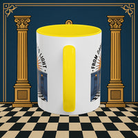Premium Ready to Go Freemason Design | Entered Apprentice From Darkness to Light - Masonic Mugs