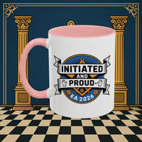 Premium Ready to Go Freemason Design | Entered Apprentice Initated and Proud 2025 - Masonic Mugs