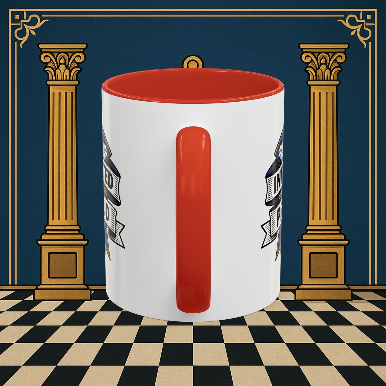 Premium Ready to Go Freemason Design | Entered Apprentice Initiated and Proud 2025 - Masonic Mugs