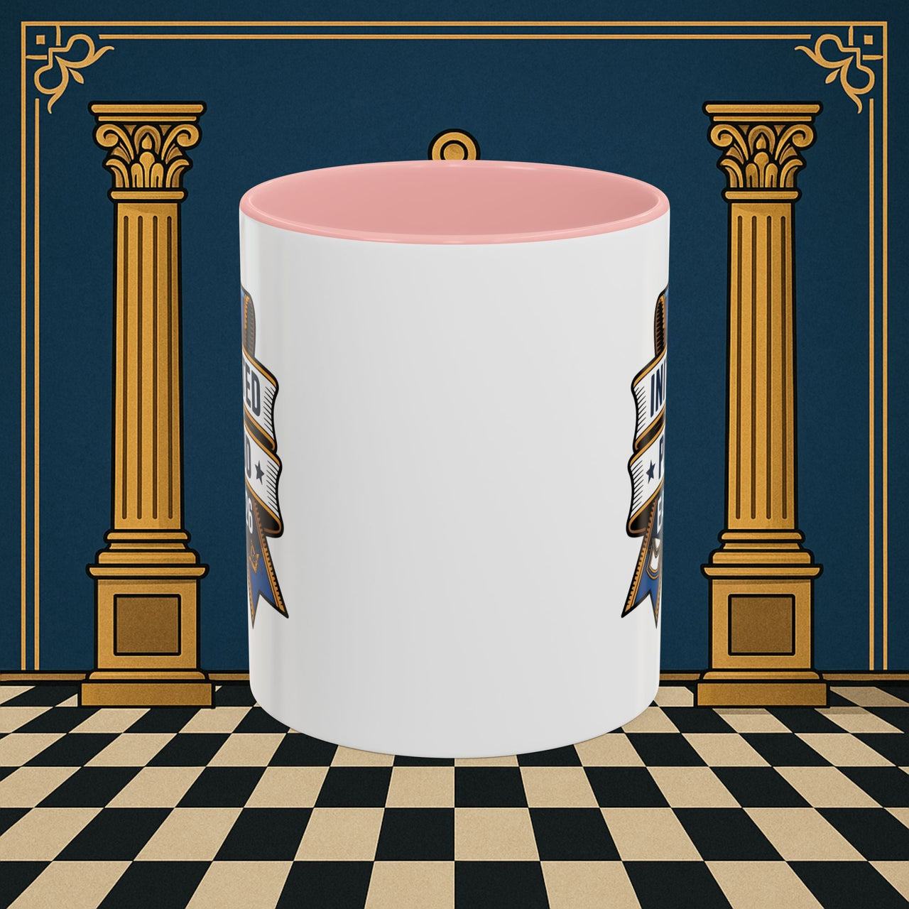 Premium Ready to Go Freemason Design | Entered Apprentice Initiated and Proud 2025 - Masonic Mugs
