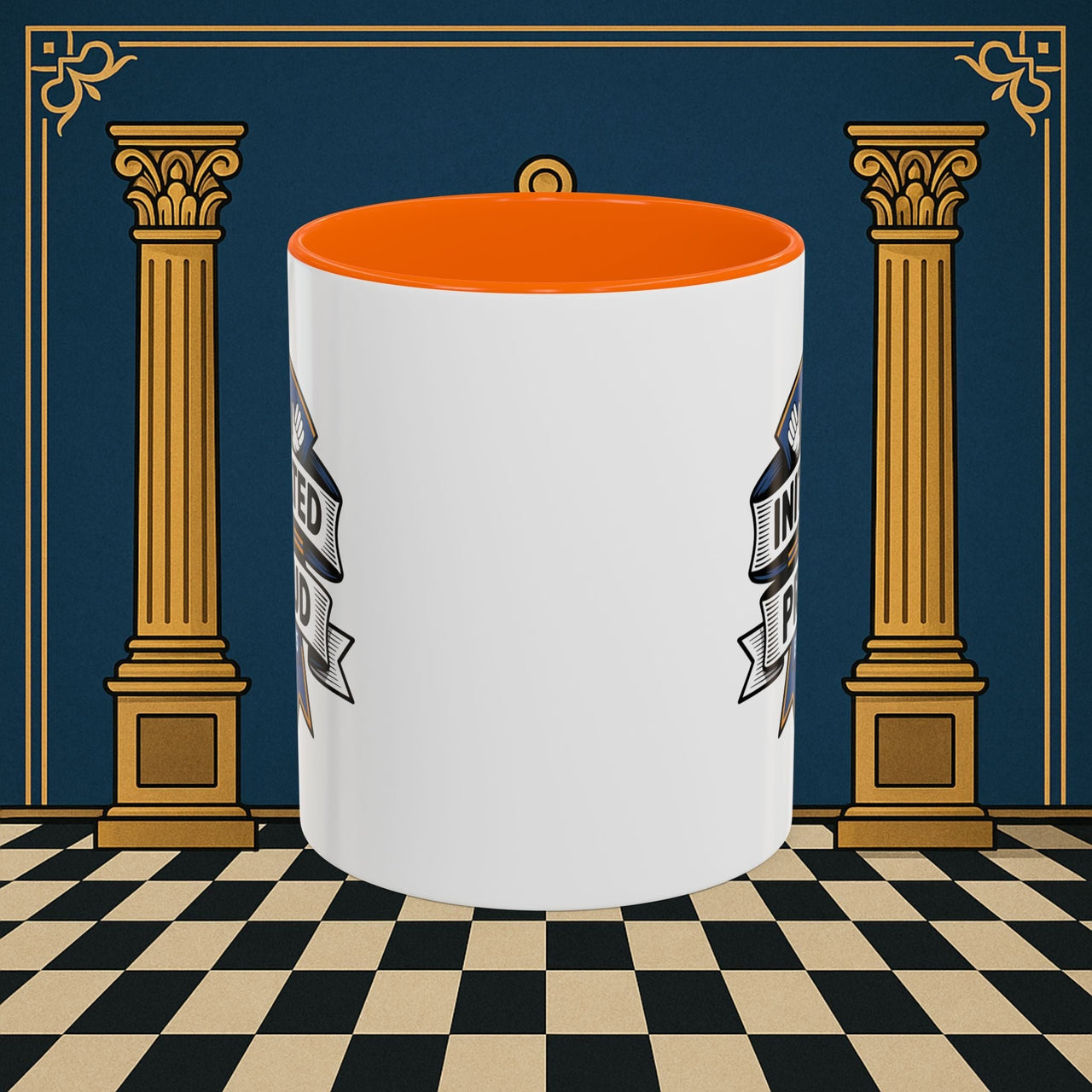 Premium Ready to Go Freemason Design | Entered Apprentice Initiated and Proud 2025 - Masonic Mugs
