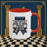 Premium Ready to Go Freemason Design | Entered Apprentice Initiated and Proud 2025 - Masonic Mugs