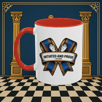 Premium Ready to Go Freemason Design | Entered Apprentice Initiated and Proud 2025 Ready to Go - Masonic Mugs