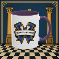 Premium Ready to Go Freemason Design | Entered Apprentice Initiated and Proud 2025 Ready to Go - Masonic Mugs