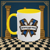Premium Ready to Go Freemason Design | Entered Apprentice Initiated and Proud 2025 Ready to Go - Masonic Mugs