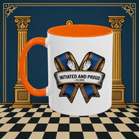 Premium Ready to Go Freemason Design | Entered Apprentice Initiated and Proud 2025 Ready to Go - Masonic Mugs