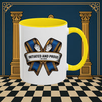 Premium Ready to Go Freemason Design | Entered Apprentice Initiated and Proud 2025 Ready to Go - Masonic Mugs