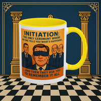 Premium Ready to Go Freemason Design | Entered Apprentice Initiation - Masonic Mugs