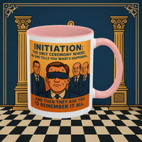Premium Ready to Go Freemason Design | Entered Apprentice Initiation - Masonic Mugs