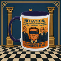 Premium Ready to Go Freemason Design | Entered Apprentice Initiation - Masonic Mugs