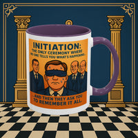 Premium Ready to Go Freemason Design | Entered Apprentice Initiation - Masonic Mugs
