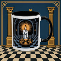Premium Ready to Go Freemason Design | Entered Apprentice Into the Light - Masonic Mugs
