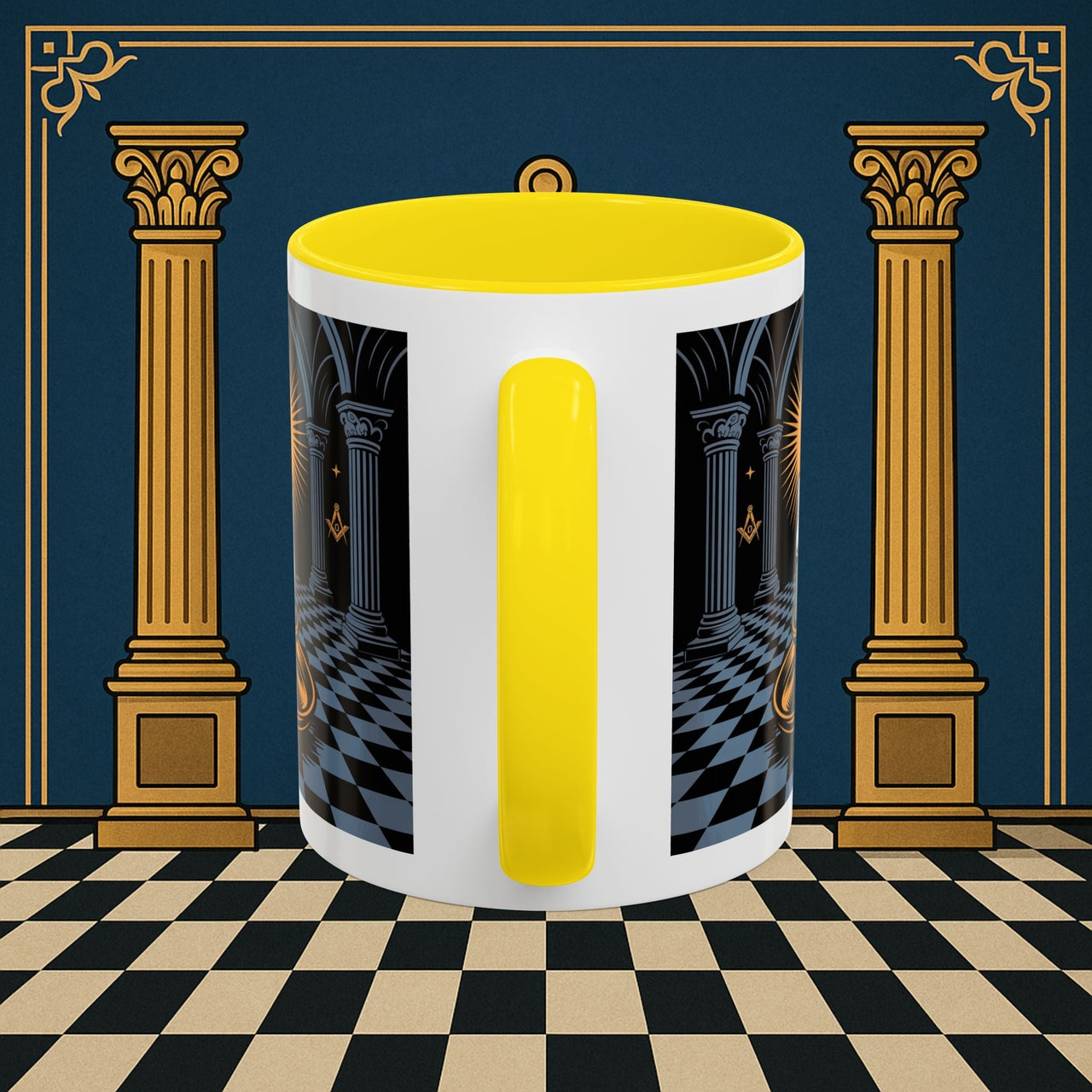 Premium Ready to Go Freemason Design | Entered Apprentice Into the Light - Masonic Mugs