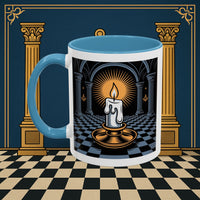 Premium Ready to Go Freemason Design | Entered Apprentice Into the Light - Masonic Mugs