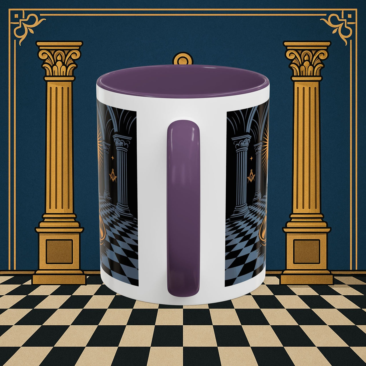 Premium Ready to Go Freemason Design | Entered Apprentice Into the Light - Masonic Mugs