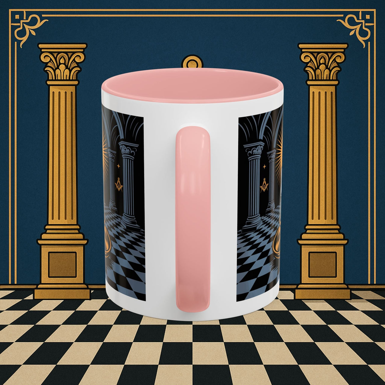 Premium Ready to Go Freemason Design | Entered Apprentice Into the Light - Masonic Mugs