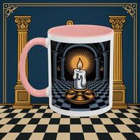 Premium Ready to Go Freemason Design | Entered Apprentice Into the Light - Masonic Mugs