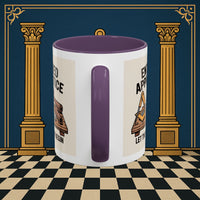 Premium Ready to Go Freemason Design | Entered Apprentice Let the Work Begin - Masonic Mugs
