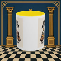 Premium Ready to Go Freemason Design | Entered Apprentice Let the Work Begin - Masonic Mugs